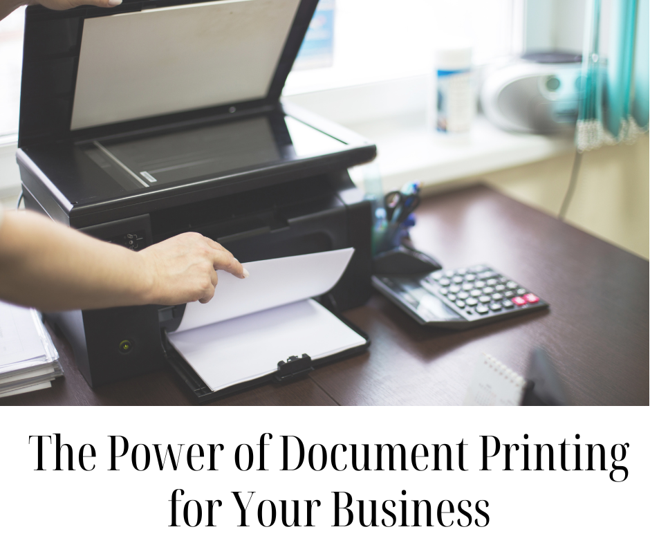 The Power of Document Printing for Your Business